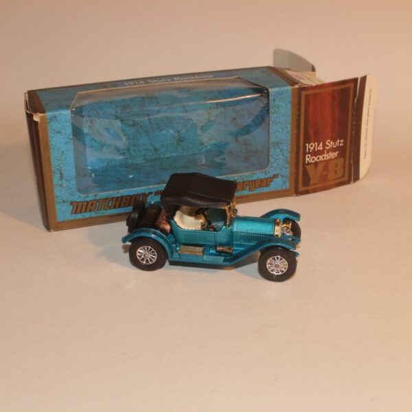 Matchbox Yesteryear Y-8 1914 Stutz Roadster Mint Boxed