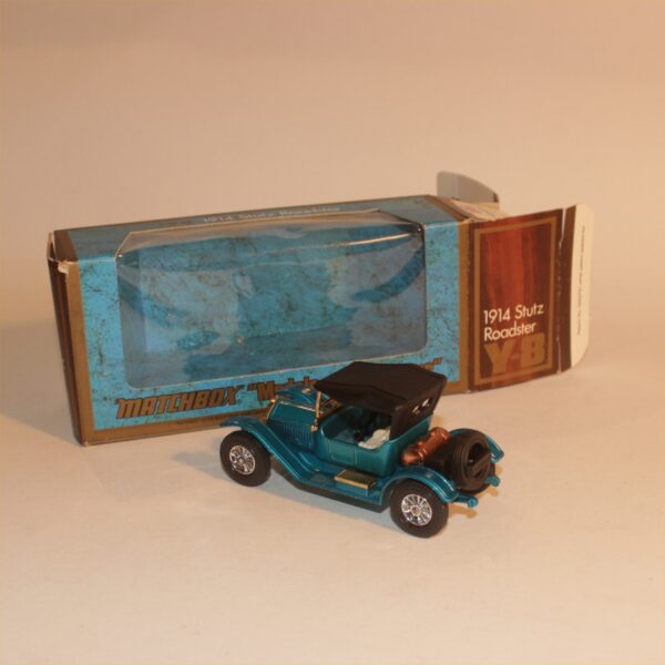 Matchbox Yesteryear Y-8 1914 Stutz Roadster Mint Boxed