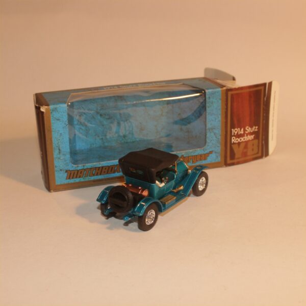 Matchbox Yesteryear Y-8 1914 Stutz Roadster Mint Boxed