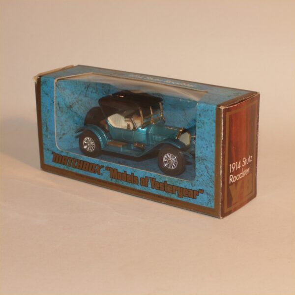 Matchbox Yesteryear Y-8 1914 Stutz Roadster Mint Boxed