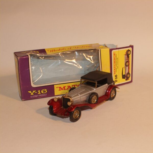 Matchbox Yesteryear Y-16 1928 Mercedes SS Coupe Mint Boxed