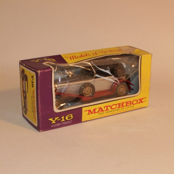 Matchbox Yesteryear Y-16 1928 Mercedes SS Coupe Mint Boxed
