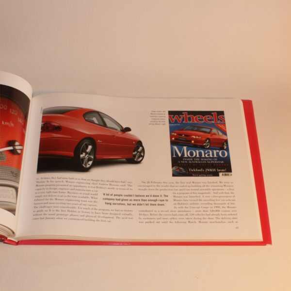 2003 Holden Monaro Rebirth Of A Legend Pontiac GTO Employee Book