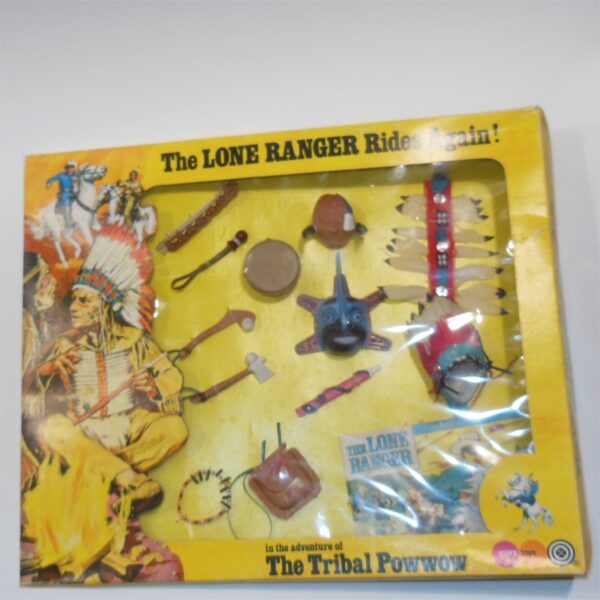 Marx The Lone Ranger Tribal Pow Wow Adventure Pack