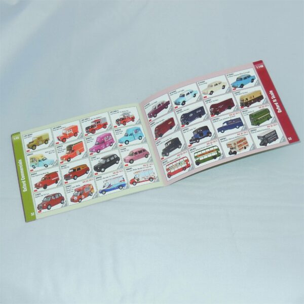 Oxford Diecast Scale Models Catalogs Page Example