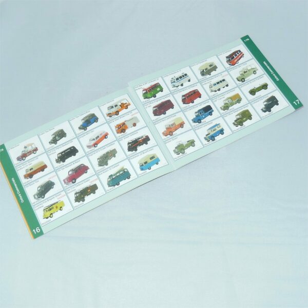 Oxford Diecast Scale Models Catalogs Page Example