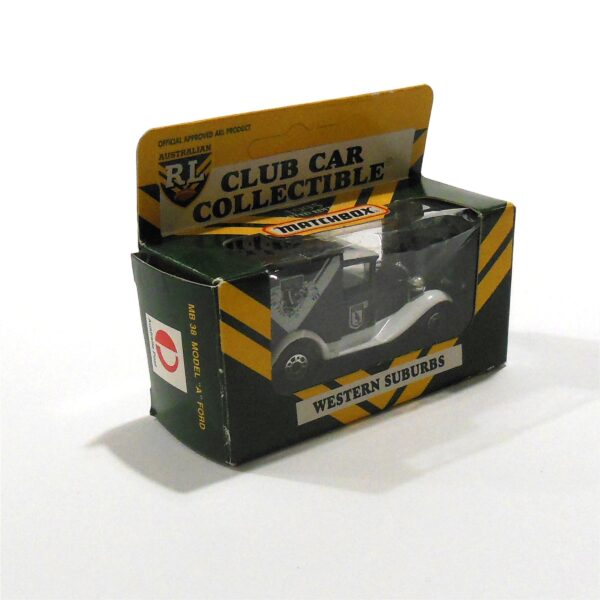 Matchbox 1995 ARL Rugby League Western Suburbs MB38 Model A Ford