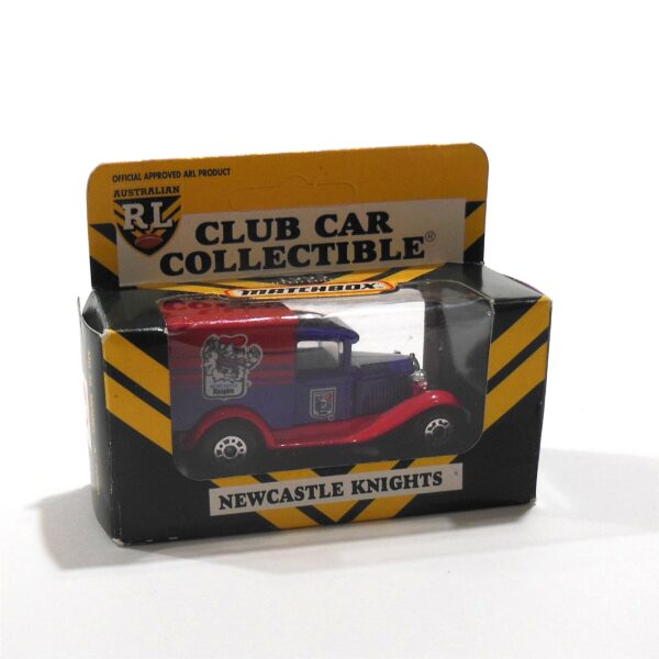 Matchbox 1995 ARL Rugby League Newcastle Knights MB38 Model A Ford