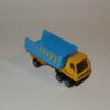 Matchbox Lesney 50e Articulated Truck Yellow Blue Superfast Mint in Original Box